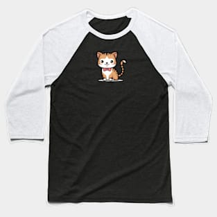 Cute little Cat Baseball T-Shirt